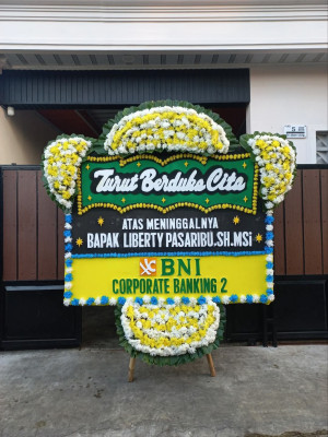 Papan Bunga Duka di Sirnamulya