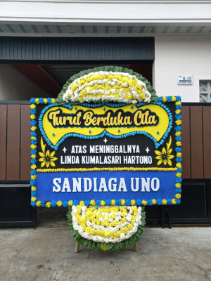 Papan Bunga Duka di Sirnamulya